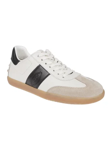 Sneakersy Tod's skórzane białe