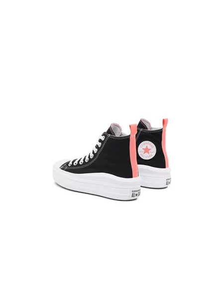 CONVERSE Tenisice CHUCK TAYLOR ALL STAR MOVE PLATFORM crna bijela