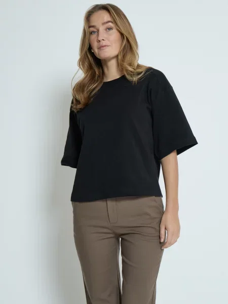 Peppercorn Tricou Fiola' negru