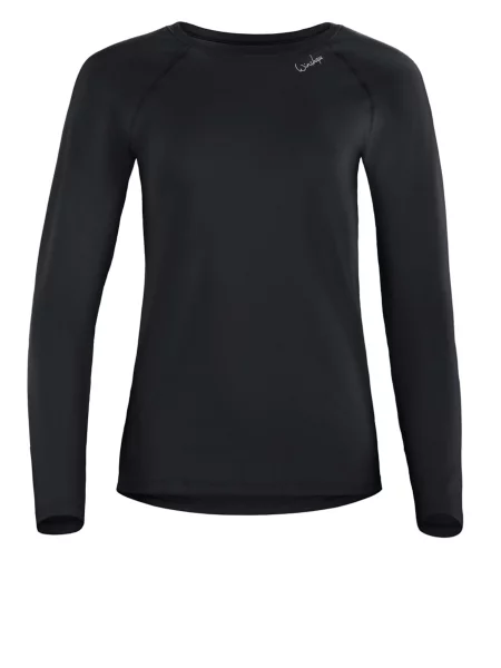 Winshape Tricou funcțional negru alb