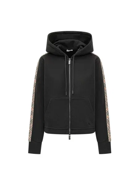 Bluza z kapturem Burberry czarna