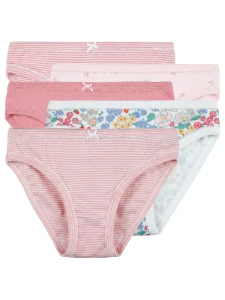 Pantaloni culottes copii Petit Bateau roz