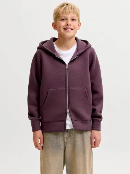 Jack&Jones Mikina tmavě červená