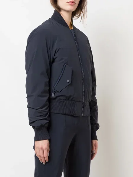 Kurtka bomber Aztech Mountain dwustronny niebieski