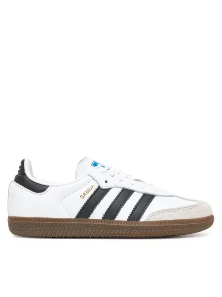 ADIDAS ORIGINALS Sportbačiai be auliuko Samba mėlyna / pilka / juoda balta