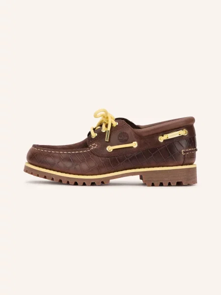 Timberland Lodní Mokasíny tmavě hnědá žlutá