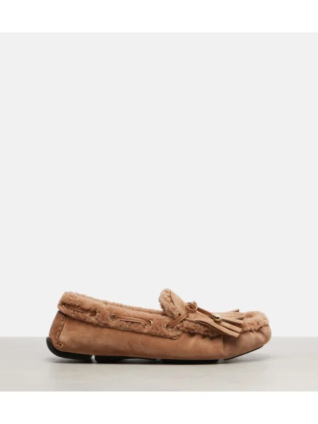 Loaferke Jimmy Choo iz semiša rjava