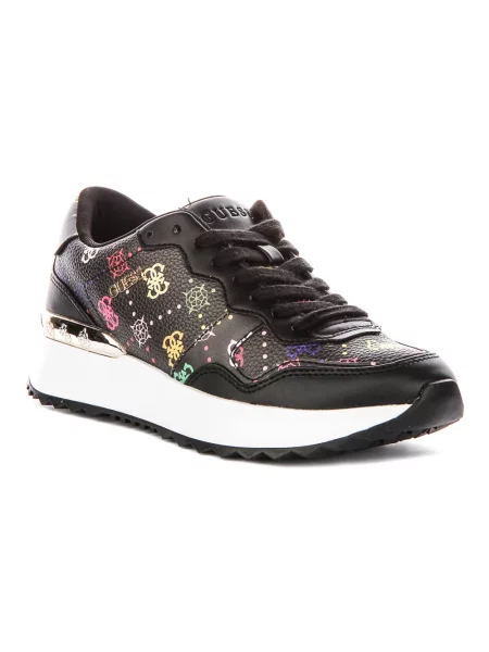 Buty do biegania Guess do biegania z logo czarne