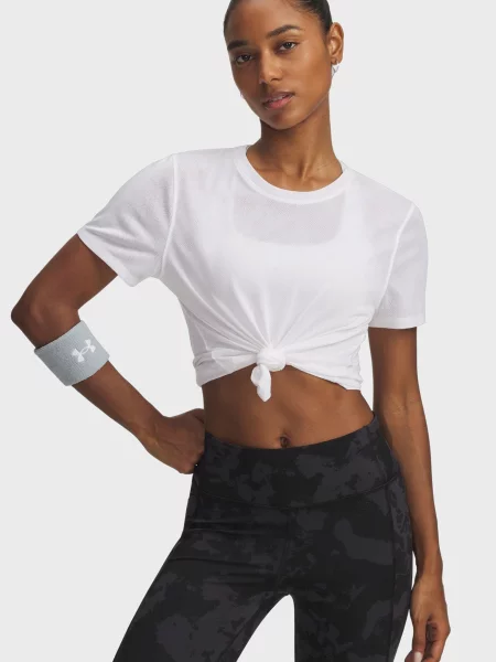 Жакардова спортивна футболка Under Armour біла