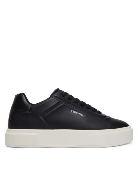 Calvin Klein Sneakers Basket Cups Oxf Lup Hf Lth negru