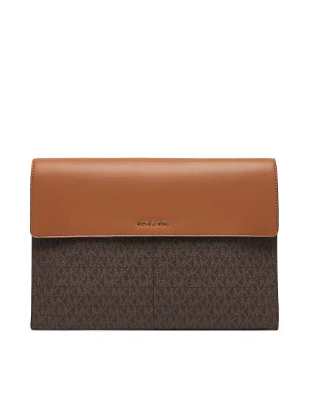 Geantă pentru laptop Michael Michael Kors maro