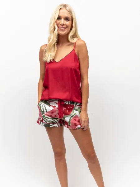 Пижама Cyberjammies из модала красная