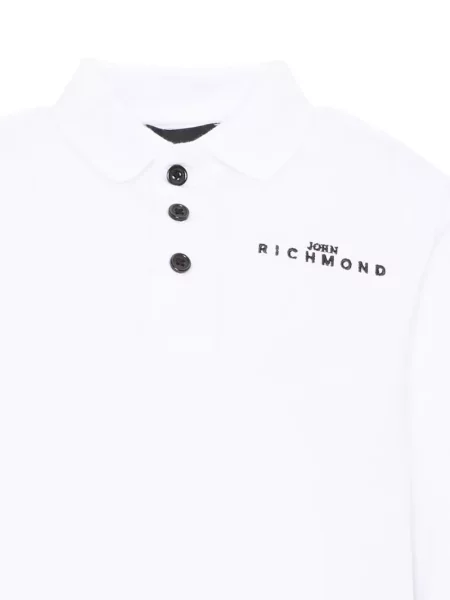 Koszulka polo dziecięca John Richmond biała