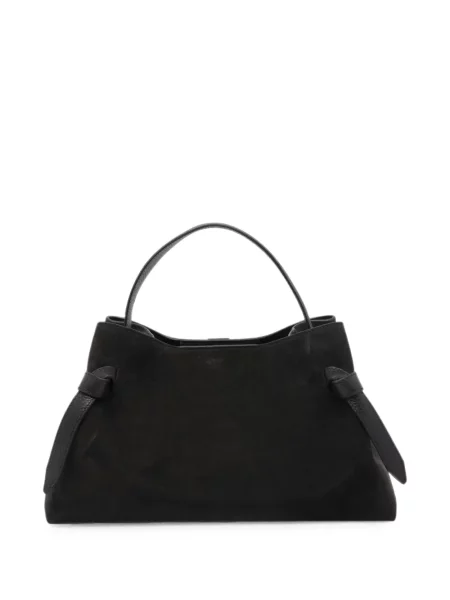 Τσάντα shopper Yuzefi σουέτ καφέ