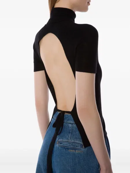 Top Alberta Ferretti negru