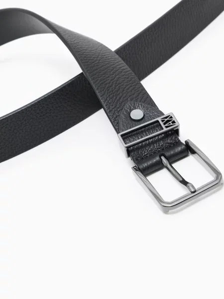 Ремінь Armani Exchange чорний