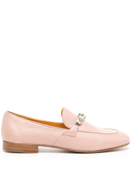 Pantofi loafer Madison.maison fără toc de cristal roz