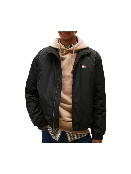 Farmer dzseki Tommy Jeans fekete