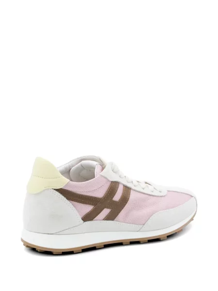 Sneakerși Hogan cu aplicații alb