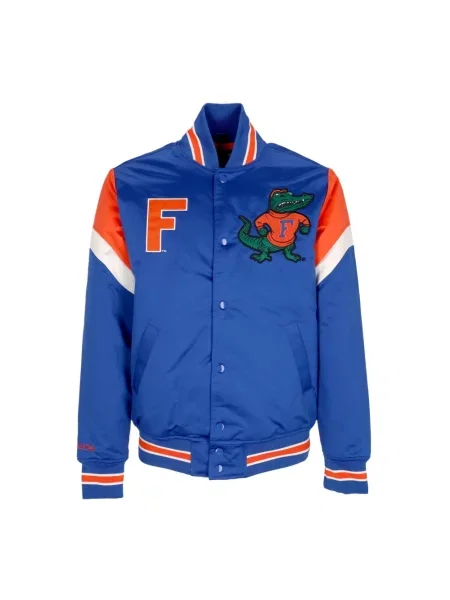 Kurtka Mitchell & Ness niebieska