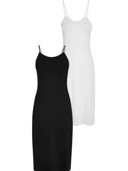 Next Rochie negru alb