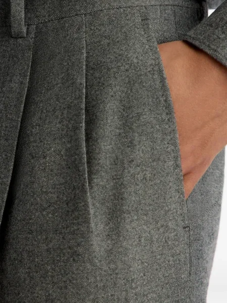 Pantaloni 12 Storeez plisate gri