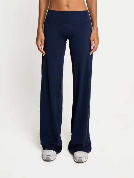 YO-GAYA Legíny Ultra Wide Legging námornícka modrá