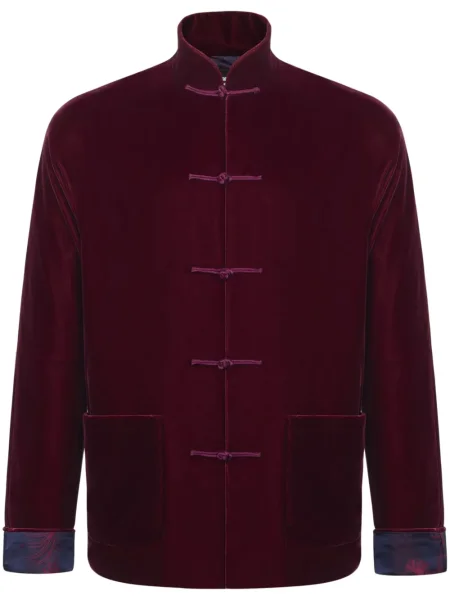 Копринено яке Shanghai Tang червено