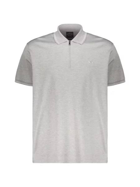 Tricou polo Paul & Shark gri