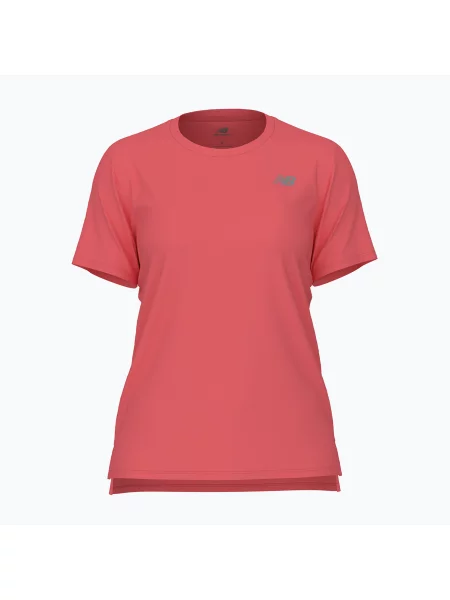 Běžecké tričko New Balance Essentials SS driftred oranžové