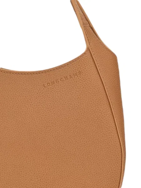 Bőr kézitáska Longchamp barna