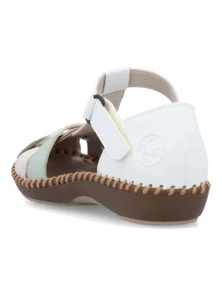 Pantofi Rieker alb