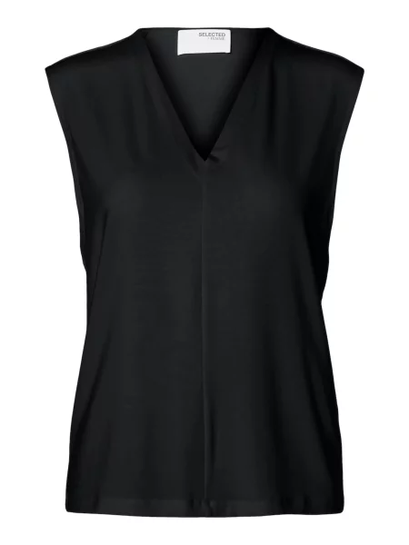 SELECTED Bluză SLFBERTA BELLIS' negru