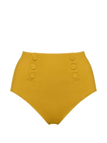 Bikini Eres z wysoką talią żółte