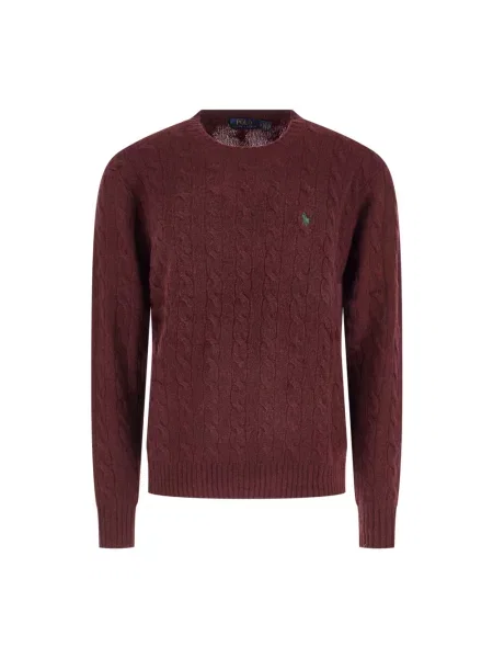 Sweter Polo Ralph Lauren z kaszmiru czerwony