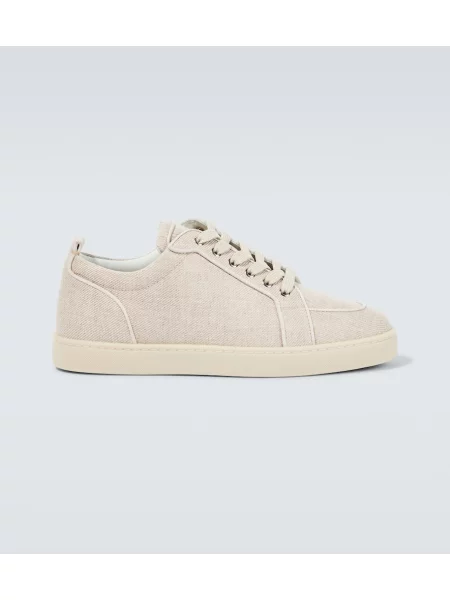 Platno superge Christian Louboutin bež