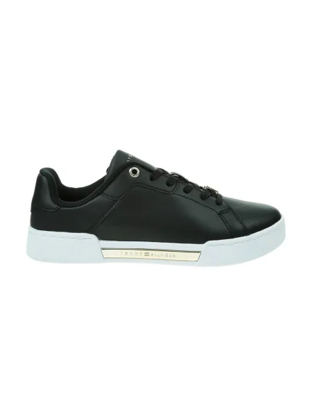 Sneakerși Tommy Hilfiger negru