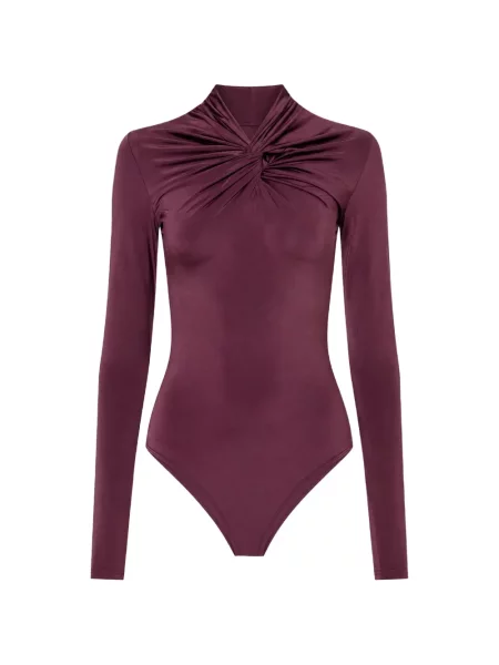 Body Nissa drapat violet
