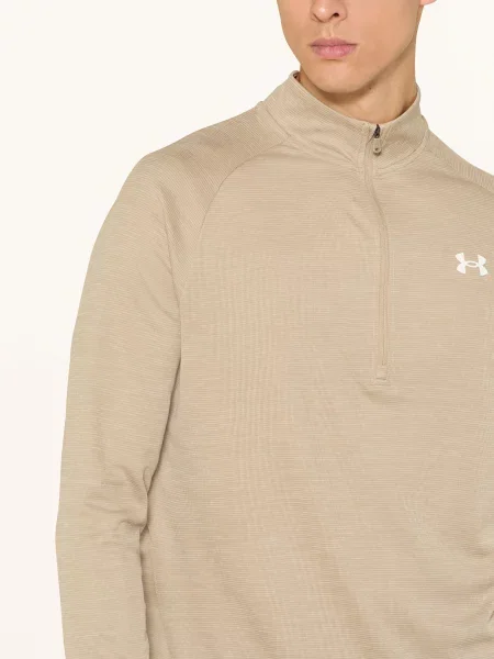Under Armour Tričko S Dlouhým Rukávem Ua Tech Textured olivová