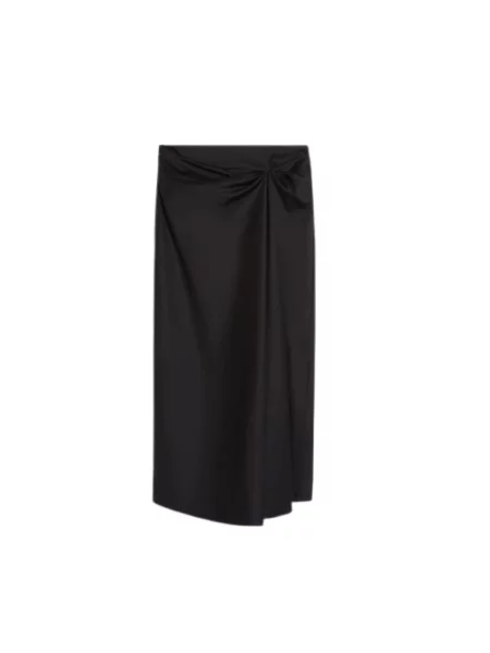 Spódnica midi Max Mara czarna