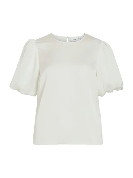 VILA Bluză VIEllette' alb