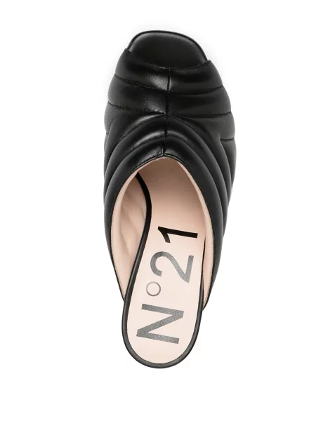 Papuci tip mules N°21 negru
