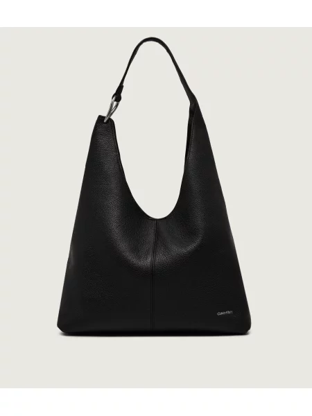 Calvin Klein De piele geantă shopper negru