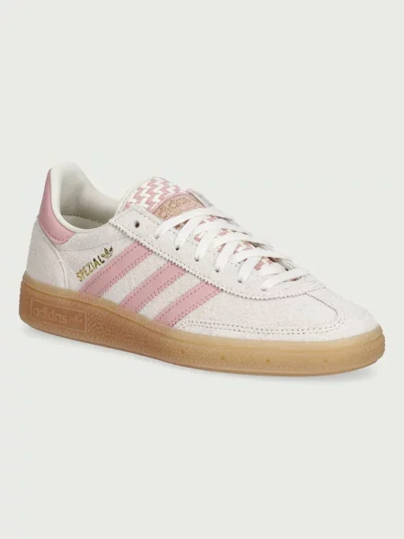 Adidas Originals Handball Spezial маратонки дамски от велур бежово