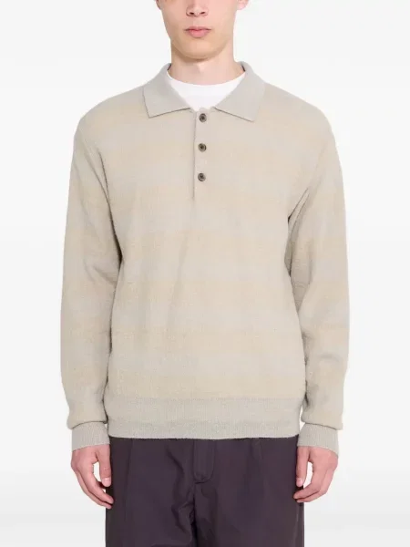 Lung tricou polo Ssstein cu dungi