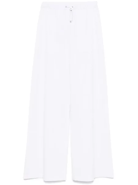 Spodnie Moschino Jeans białe