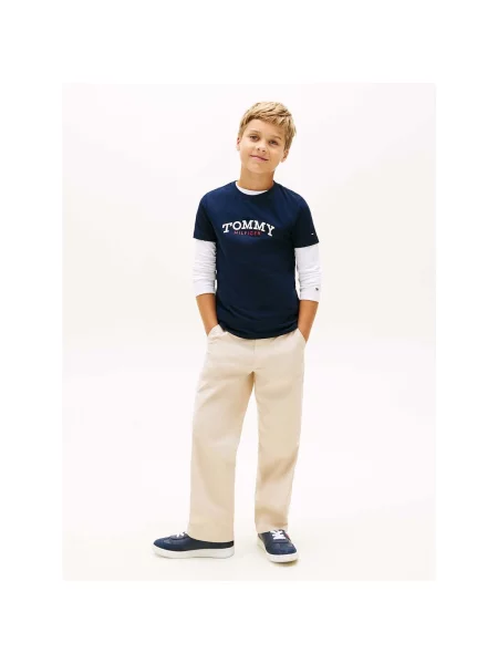 Tričko Tommy Hilfiger modrá