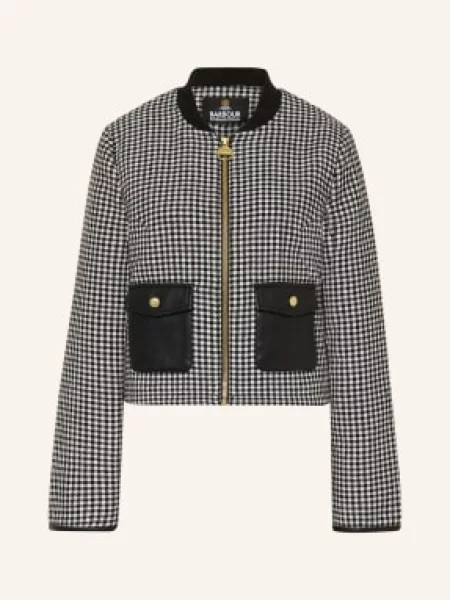Barbour International Sako Halina černá bílá