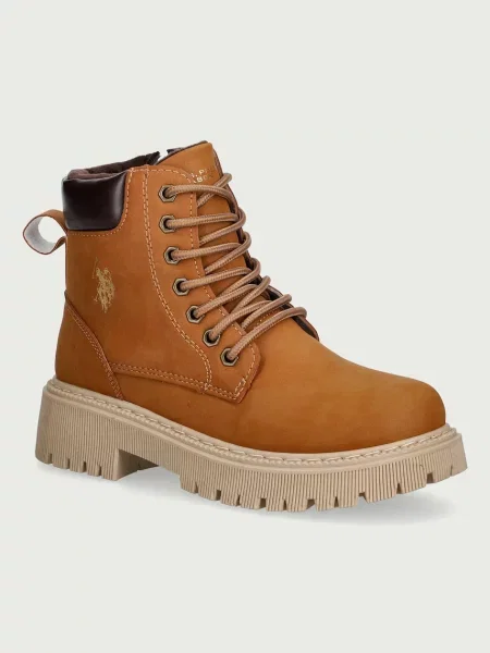 U.S. Polo Assn. bocanci pentru femei maro