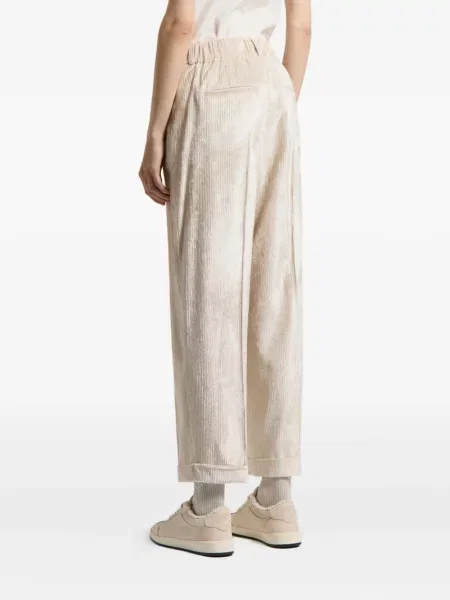 Pantaloni Peserico de catifea cord